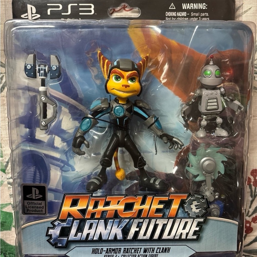 Ratchet and Clank Future Holo-Armor Ratchet With Clank Series 2